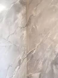 close up of a wall with a marble venetian finish